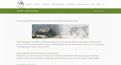 Desktop Screenshot of globalinteractions.org